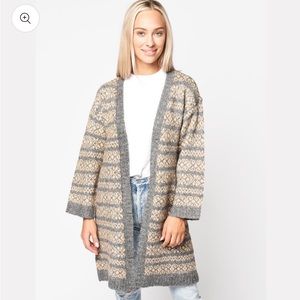 BB Dakota Fair Isle Cardigan